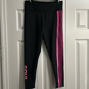 Pink/Black Soulcycle Leggings (L)